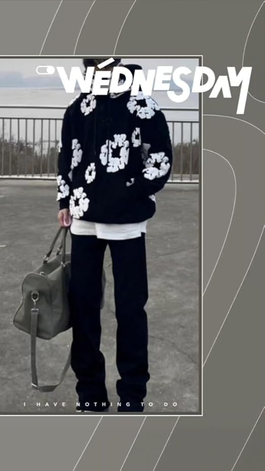 Amazon.com: Y2K Hip Hop Two Piece Set for Men and Women, Casual